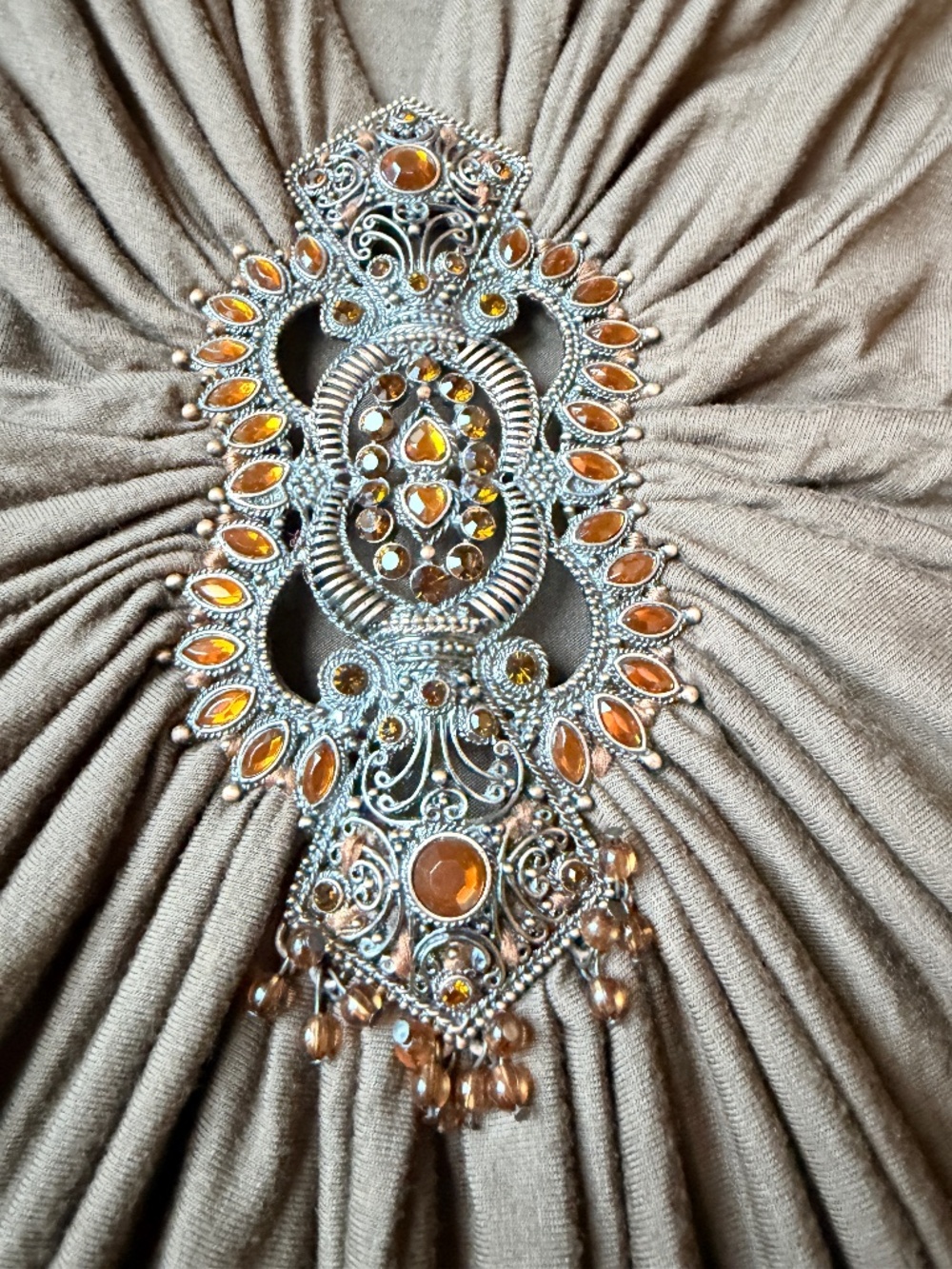 SKY Brand Sexy TOP Brown Rhinestone Size: XS / EXTRA SMALL New SHIP FREE Jewels